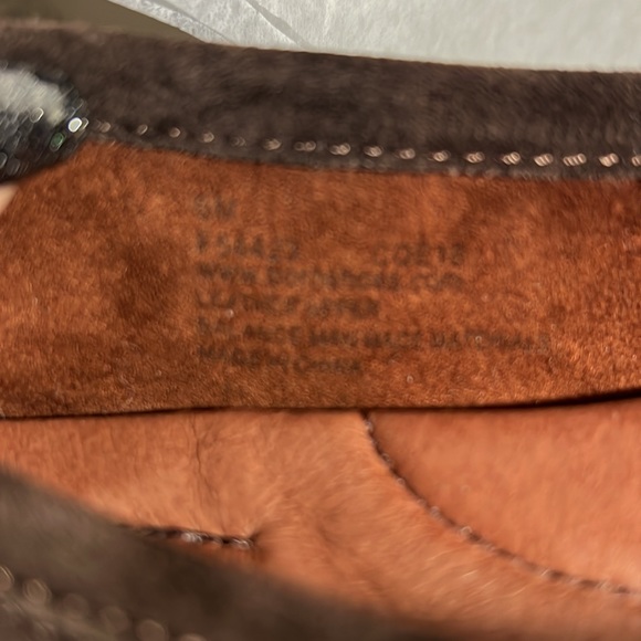 Born brown suede driving moccasins size 6 - Picture 6 of 6